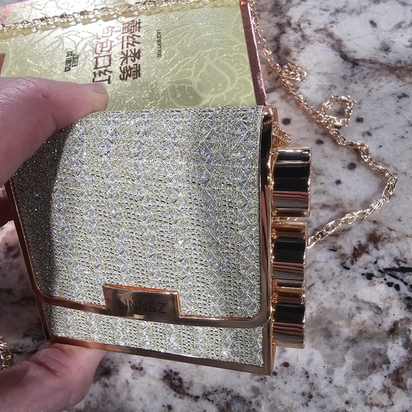 Lipstick and jeweled purse holder NWT - Picture 4 of 5